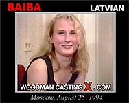 Baiba in Woodman's casting scene