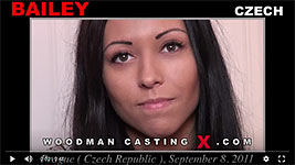 A Czech girl, Bailey has an audition with Pierre Woodman.