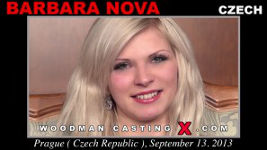 A Czech girl, Barbara Nova has an audition with Pierre Woodman.
