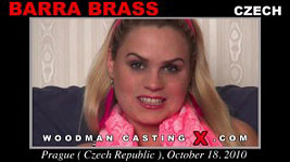 A Czech girl, Barra Brass has an audition with Pierre Woodman.