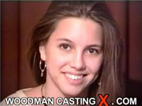 Hungarian porn model Beata Smorjai in Woodman's sex casting action