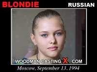 Blondie in Woodman's sex casting video