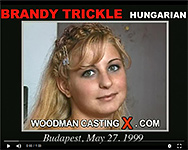 A hungarian girl, Brandy Trickle has an audition with Pierre Woodman.