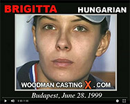 A hungarian girl, Brigitta Fazelas  has an audition with Pierre Woodman.