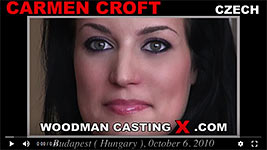 A Czech girl, Carmen Croft has an audition with Pierre Woodman.