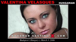 A hungarian girl, Valentina Velasques has an audition with Pierre Woodman.