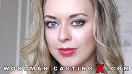 Russian porn model Daniella Margot in Woodman's sex casting action