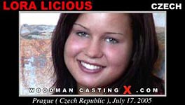Lora Licious Woodman's casting video