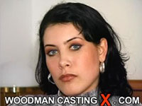 Raven haired Gabriella K in Woodman's sex casting video