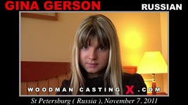 Russian babe Gina Gerson in Woodman's anal casing