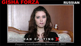 Gisha Forza in Woodman's casting scene