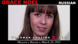 Russian hottie Grace Noel in Woodman's sex casting