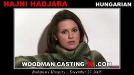 A hungarian girl, Hajni Hadjara has an audition with Pierre Woodman.
