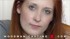 Czech porn model Isabella Lui in Woodman's sex casting action