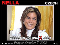 A czech girl, Nella has an audition with Pierre Woodman.