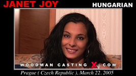 A hungarian girl, Janet Joy has an audition with Pierre Woodman.