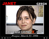 A Czech girl, Janette Morrison has an audition with Pierre Woodman.
