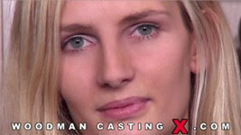 Czech blond Jenny Samrt in Woodman's sex casting video