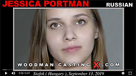 A Russian girl, Jessica Portman has an audition with Pierre Woodman.