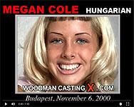 A Hungarian girl, Megan Cole has an audition with Pierre Woodman.