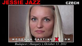 A Czech girl, Jessie Jazz has an audition with Pierre Woodman.