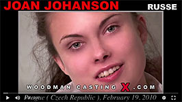 A Russian girl, Joan Johanson has an audition with Pierre Woodman.