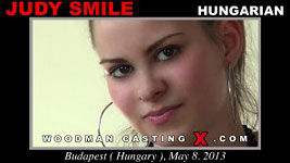 A Hungarian girl, Judy Smile has an audition with Pierre Woodman.