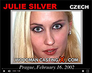 A Czech girl, Julie Silver has an audition with Pierre Woodman.