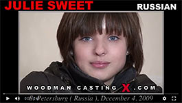 A Russian girl, Julie Sweet has an audition with Pierre Woodman.