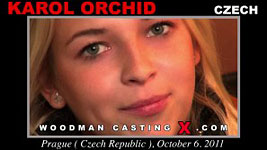A Czech girl, Karol Orchid has an audition with Pierre Woodman.