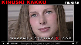 A Finnish girl, Kinuski Kakku has an audition with Pierre Woodman.