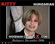 A hungarian girl, Kitty has an audition with Pierre Woodman. 