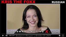 A russian girl, Kris The Foxx has an audition with Pierre Woodman.