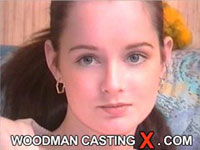 Hungarian porn model Kristina Kovacs in Woodman's sex casting action