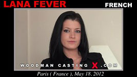 A French girl, Lana Fever has an audition with Pierre Woodman.