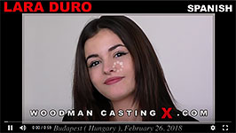 Lara Duro in Woodman's casting scene