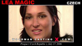 A Czech girl, Lea Magic has an audition with Pierre Woodman.