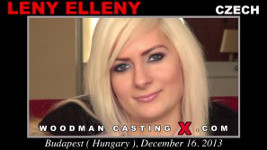 A Czech girl, Lenny Elleny has an audition with Pierre Woodman.