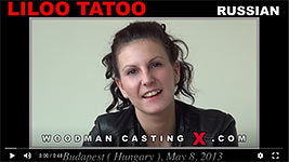A Russian girl, Liloo Tatoo has an audition with Pierre Woodman.