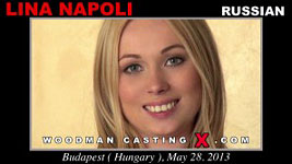 A Russian girl, Lina Napoli has an audition with Pierre Woodman.