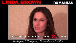 A Romanian girl, Linda Brown has an audition with Pierre Woodman.