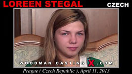 A Czech girl, Loreen Stegal has an audition with Pierre Woodman.