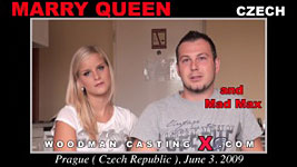 A Czech girl, Marry Queen has an audition with Pierre Woodman.