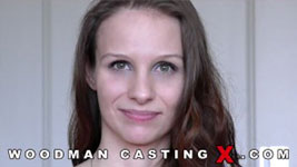 Austrian pornstar Mary Wet in Woodman's sex casting action