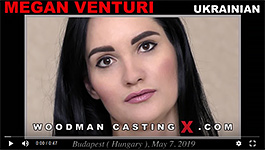A Ukrainian girl, Megan Venturi has an audition with Pierre Woodman.