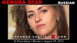 Russian porn model Kendra Star in Woodman's sex casting