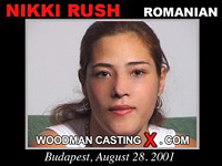 Hungarian porn model Nikita Rush in Woodman's sex casting action