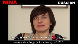A Russian girl, Nina Young has an audition with Pierre Woodman.