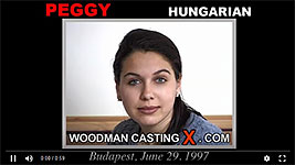 Peggy in Woodman's casting scene