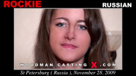 Russian babe Rockie in Woodman's sex casting